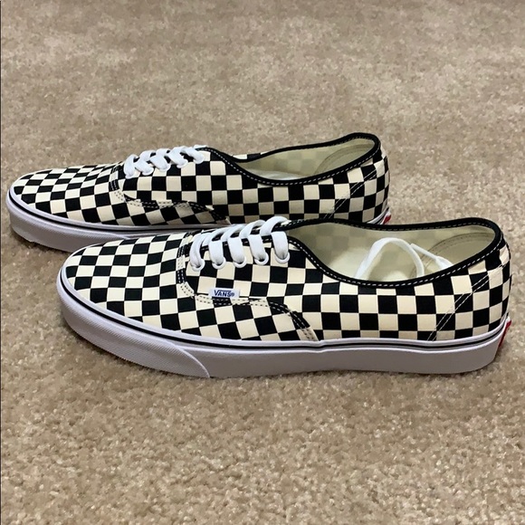 vans authentic golden coast checkerboard